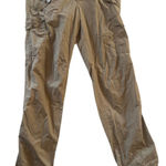 Michael Kors Khaki Wide Leg Cargo Pants size 10 Photo 0