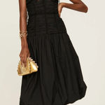 Ulla Johnson  Kaia Strappy Shirred Drop Waist Cotton Dress Size 10 Photo 0