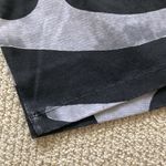 Nike PRO Graphic High Neck Logo Tank Top Size Medium Black Grey Halter EUC Photo 6