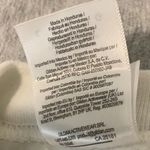 Gildan  Woof Size Large White Sweatshirt With Dog Prints. Preloved Photo 5