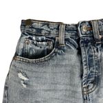 Wild Fable  Denim Shorts Womens 00 Medium Wash Distressed Super High Rise Cutoff Photo 1