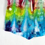 Sanctuary ‎ Size 26 Shorts Sweet Rainbow Tie Dye Handmade Linen Drawstring 660 Photo 4