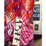 Avenue Studio Women 18/20 Tropical Floral Leaf One Shoulder Pink Maxi Dress Size L Photo 7