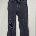 Abercrombie & Fitch Black High Rise Dad Jeans Photo 1