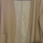 SheIn Tan Long Blazer Photo 1