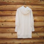 Athleta NWOT Mala Hoodie Dress Light Oatmeal Heather Small TALL Photo 7