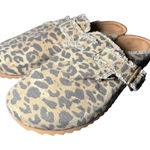 Very G  Picnic Mule Slide Womens Leopard SIZE 10 Photo 0