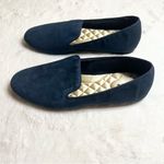 Birdies Navy Blue Suede Starling Loafers Size 10.5 Leather Flats Comfort Shoes Photo 3