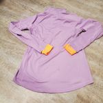 Champion  Performance Purple and Orange Half Zip Exercise Top Size Medium Photo 1