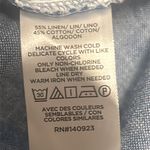 Loft Outlet Chambray Linen & Cotton Pull On Mini Skirt Photo 6