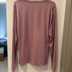 Mauve Long Sleeve Swim Top Pink Size XL Photo 3