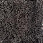 Monique Lhuillier ML velvet ruffle dress 8 Photo 4