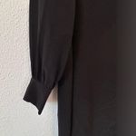 Kate Spade  black rosette shift shirt silk dress size 0 Photo 10