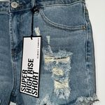 Almost Famous  Super High Rise Summer Jean Shorts Size 9 NWT Photo 2