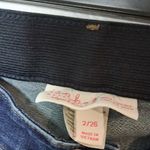 Isabel‎ Maternity Denim Shorts Size 2/26 Blue Cuffed Hem Stretch Waist Photo 2