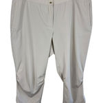 Chico's  Zenergy Golf Light Tan High Rise Lightweight Capri Golf Pants Size XL Photo 0