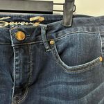 Seven 7 blue Bermuda Jean Shorts Women's size 12 Photo 1