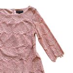 Jessica Howard Dress Blush Pink Lace 3/4 Sleeve Lined Sheath Party Size 8P Photo 8