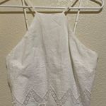 Kendall + Kylie White Cropped Festival Crop Top Photo 0