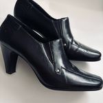 Liz Claiborne  90s Ankle Booties Black Leather Shoe Size 7 Photo 0