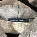 Brandy Melville  Womens Hoodie Full Zip Oversized Gray OS Photo 3