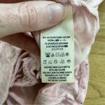 We The Free  Ruched Front Bell Sleeve Top in Blush Pink Polka Dot Photo 2