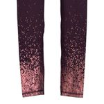 NEW Z by Zobha Shine Maroon Raisin Ombre Leggings Womens Size Small NWT Purple Photo 4