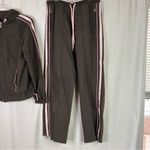 Everlast | Y2K Brown Pink Poly-Cotton Tracksuit Jacket & Pants M/L Photo 4