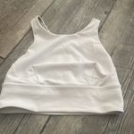 Lululemon Athletica White Racerback Sports Bra Photo 2