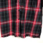 ZARA  | Womens Red Long Sleeve Buttondown Shirt Photo 1