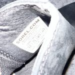 Sorel Joan Of Arctic Wedge III Chelsea Boot Black Sea Salt Leather Size 9.5 Photo 6