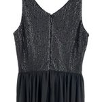 Dress the Population Black Beaded Bodice Dress New Photo 4