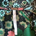 Free People Sage Floral Print Long Sleeve Shirt Blouse Top Boho Size XS Women's Photo 11