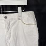 Crown & Ivy  Women's High Rise Skinny White Denim Jeans 14P Photo 4