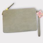 Stylish Gray Tribal Clutch with Colorful Accents Photo 3