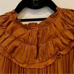 Mustard Seed  Flowy Mini Dress 3/4 Length Sleeves | S Photo 7