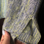 LOGO By Lori Goldstein  Blue and Green Sweater Lightweight Classic Capsule Photo 6