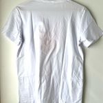 ❤️ Heart Print Shirt, Medium White Photo 1