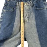 Princess Polly Women's Size 6 High Waisted Mom Jeans Two-Tone Denim Punk Rock Photo 8