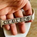 Anthropologie  BHLDN Badgley Mischka Yasmine Ankle Strap Sandals Size 7 NWOT $245 Photo 5