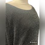 Peter Nygard  Black Metallic Missy Cocktail Dress Size‎ 16 NWT Photo 3