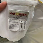 May Queen floral strapless embellished belt maxi gown‎ size 4 wedding guest Yellow Photo 6