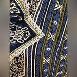 Raga  Riviera Maya Printed Midi Dress Women's Blue 100% Viscose Racerback Photo 5