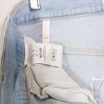 NEW Mother Denim The Hustler Ankle Fray Cotton Stretch Ball's In Your Court Jean Photo 2