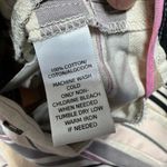 Loft Prep School Chic Casual Ann Taylor 100% Cotton Preppy Striped Short Sz 6 Photo 8