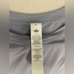 Alo Yoga  NWT All Day Short Sleeve Tee Shirt Top Winter Frost Size M Photo 6