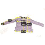 Faded Glory  Women 2X Multicolor Knit Pullover Sweater Casual Colorful NormCore‎ Photo 5
