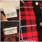 Alfred Dunner RED & BLACK PLAID VINTAGE 1980'S SWEATSHIRT/SWEATER (1X) Photo 8