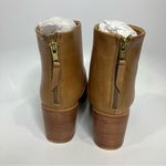 Nisolo Dari leather ankle boots back zipper women’s size 9.5 contemporary modern Brown Photo 7