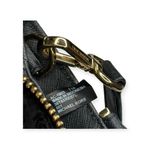 Michael Kors ✿ Florence Medium Saffiano Leather Satchel Handbag ✿ Black Gold MK Photo 11